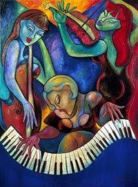 Three Musicians